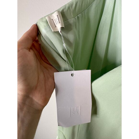 Helsa The Gallery Dress Halter Neck Formal Wedding Guest Elegant *FLAW* Mint S - Picture 8 of 13